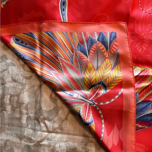 Salvatore Ferragamo Silk Scarf - Picture 2 of 4